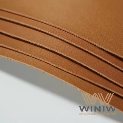 Abrasion-Resistant Microfiber Vegan Leather PU Material For Labels