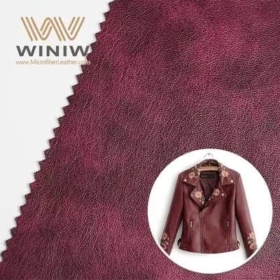 Excellent Durable Micro Fiber Leather Polyurethane Material For Coats Excellent Durable Micro Fiber Leather Polyurethane Material For Coats